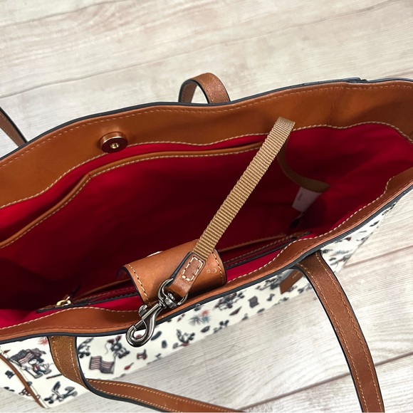 Dooney & Bourke Disney Mickey & Minnie Americana 20 Tote Bag - Picture 13 of 16